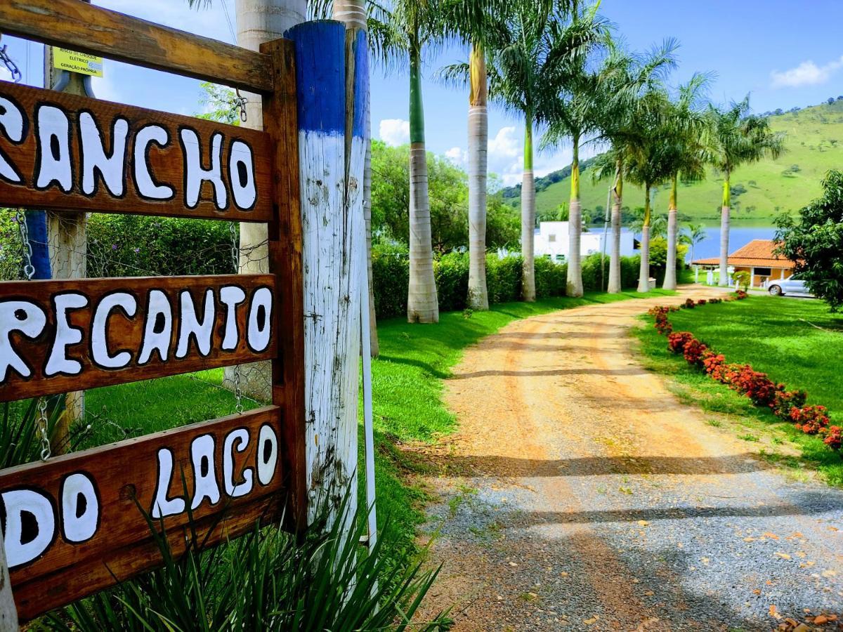 Rancho Recanto Do Lago Capitólio Exterior foto